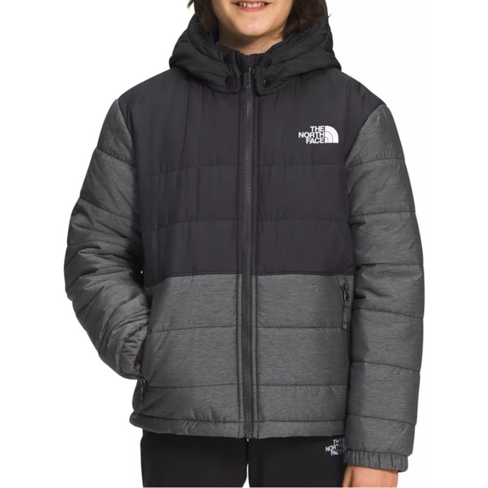 The North Face Boys' Printed Reversible Mount Chimbo Jacket L 12